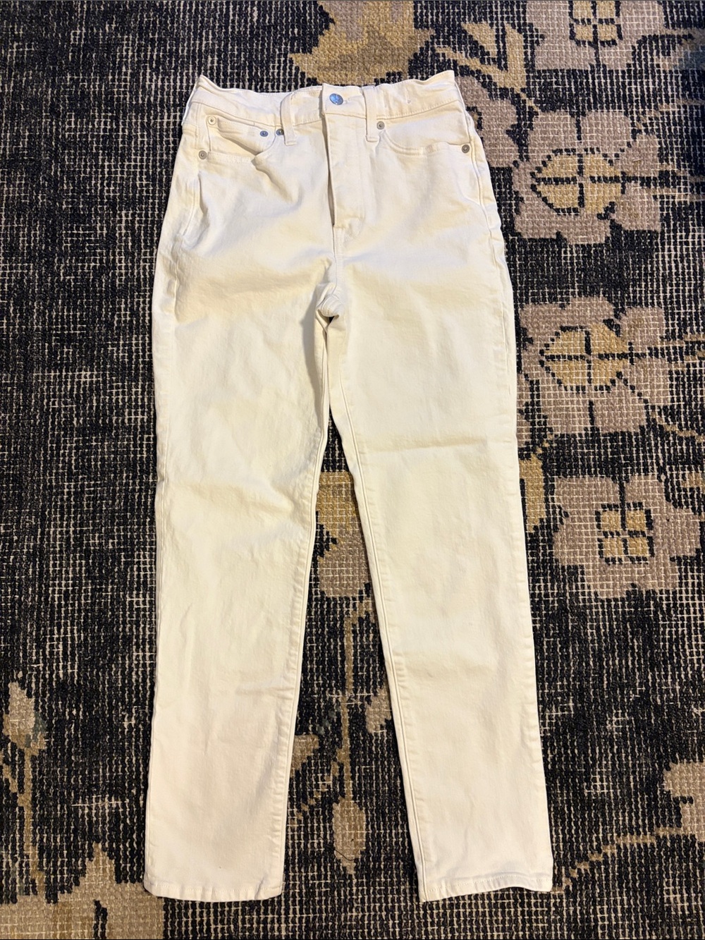 Madewell perfect vintage Jean - white